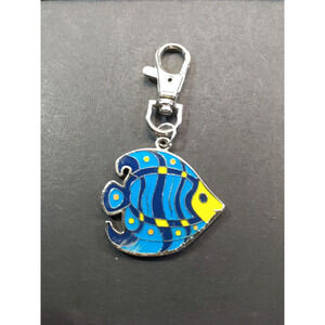 Fish Purse Charm Clip Keychain
